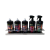 Support inox avec 5 polish de 1 lt