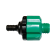 Clapet anti-retour noir/vert
